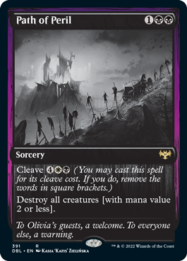 Path of Peril [Innistrad: Double Feature] Foil