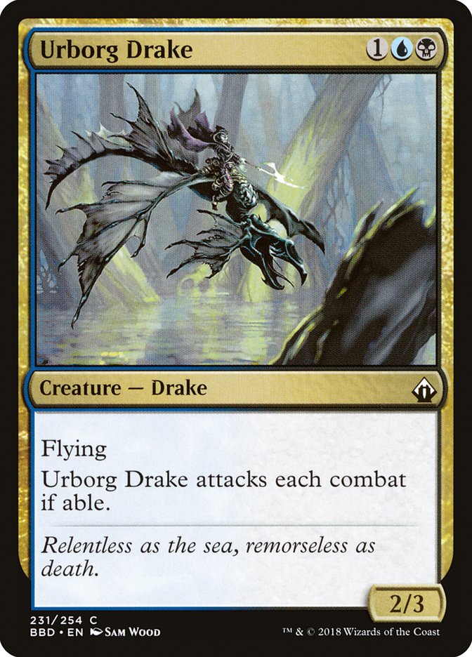 Urborg Drake [Battlebond] Foil