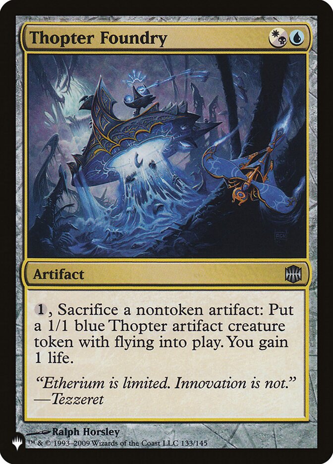 Thopter Foundry [The List] Foil