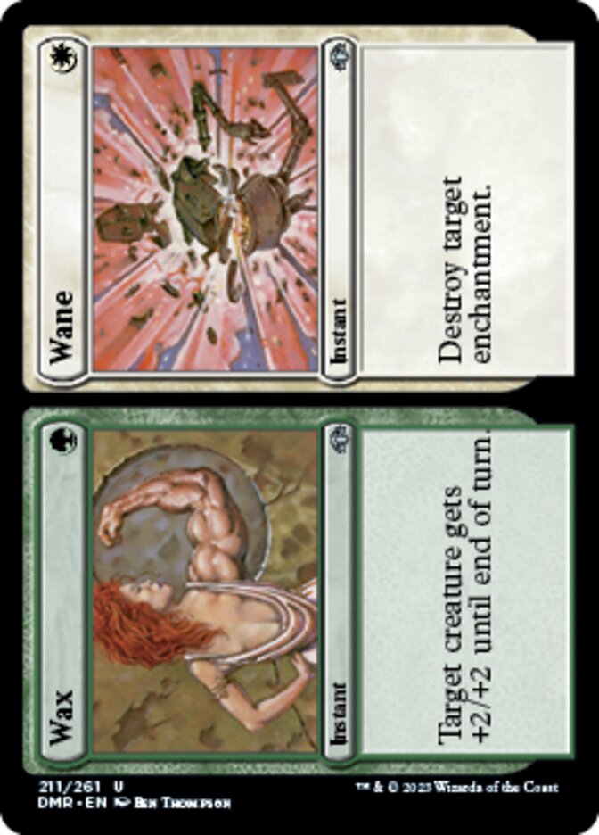 Wax // Wane [Dominaria Remastered] Foil