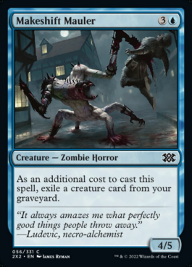 Makeshift Mauler [Double Masters 2022] Foil