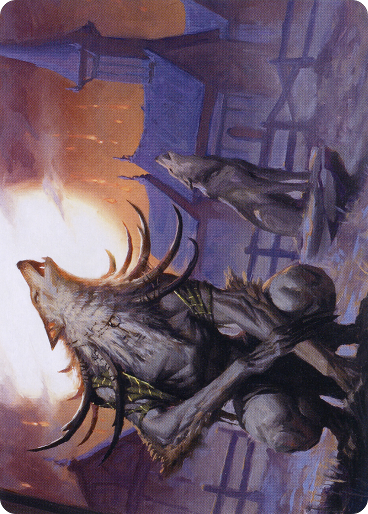 Lord of the Ulvenwald // Lord of the Ulvenwald  [Midnight Hunt Art Series] (Borderless)