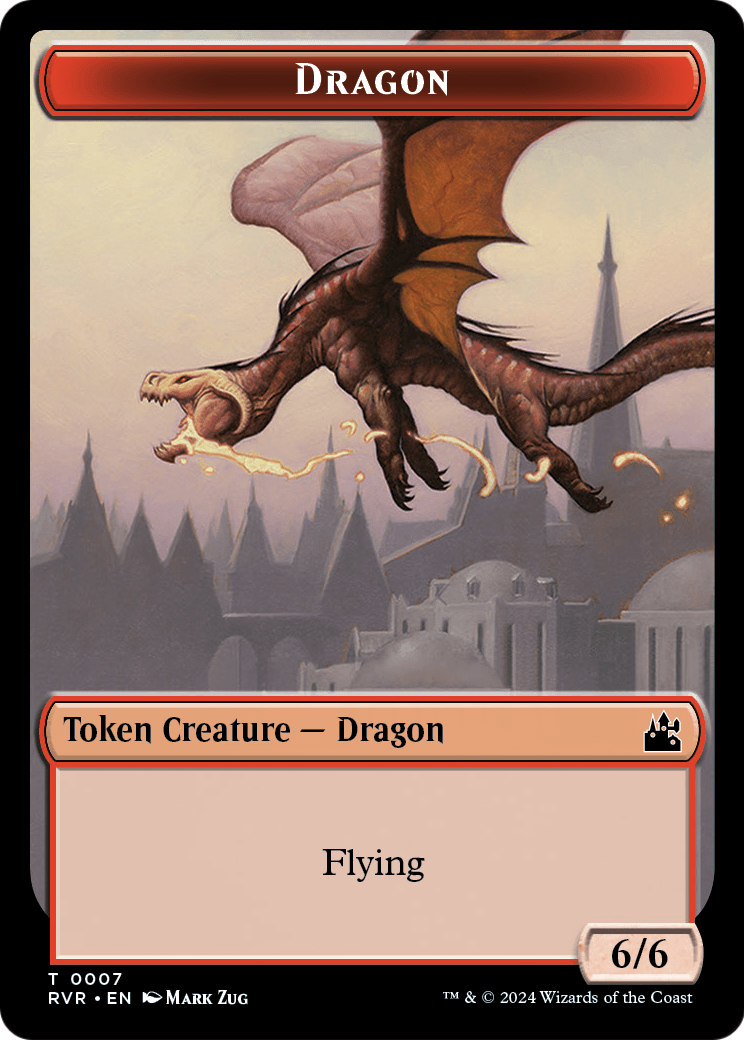 Dragon  [Ravnica Remastered Tokens]