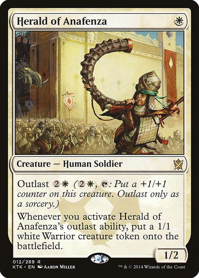 Herald of Anafenza [Khans of Tarkir] Foil