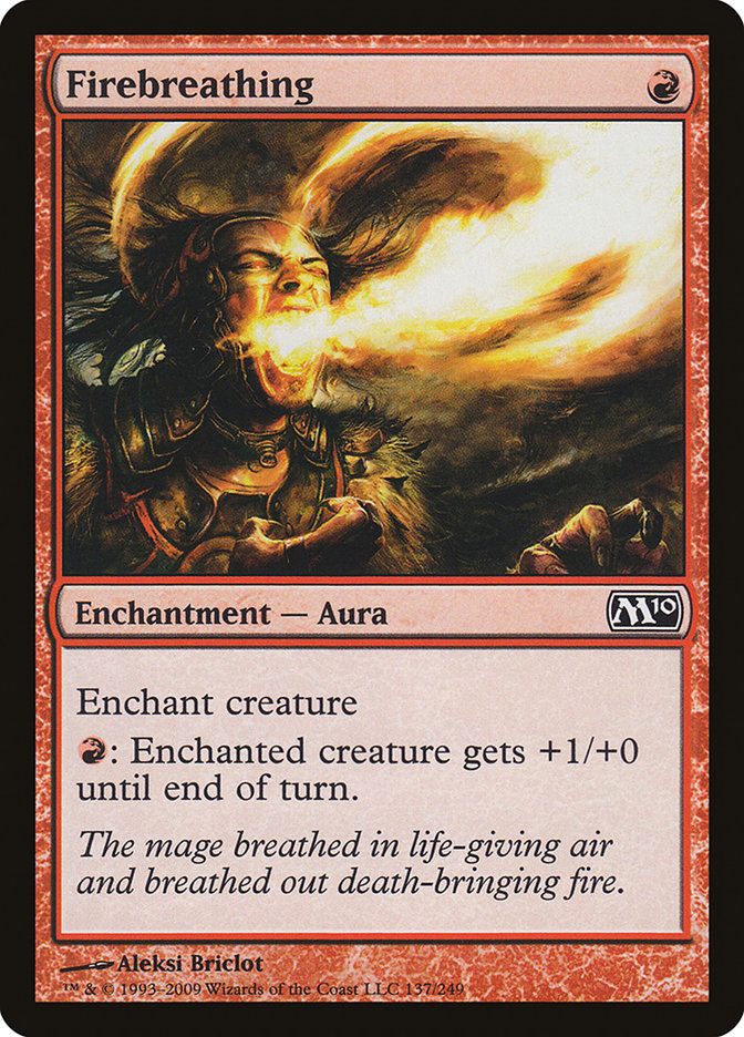 Firebreathing [Magic 2010] Foil