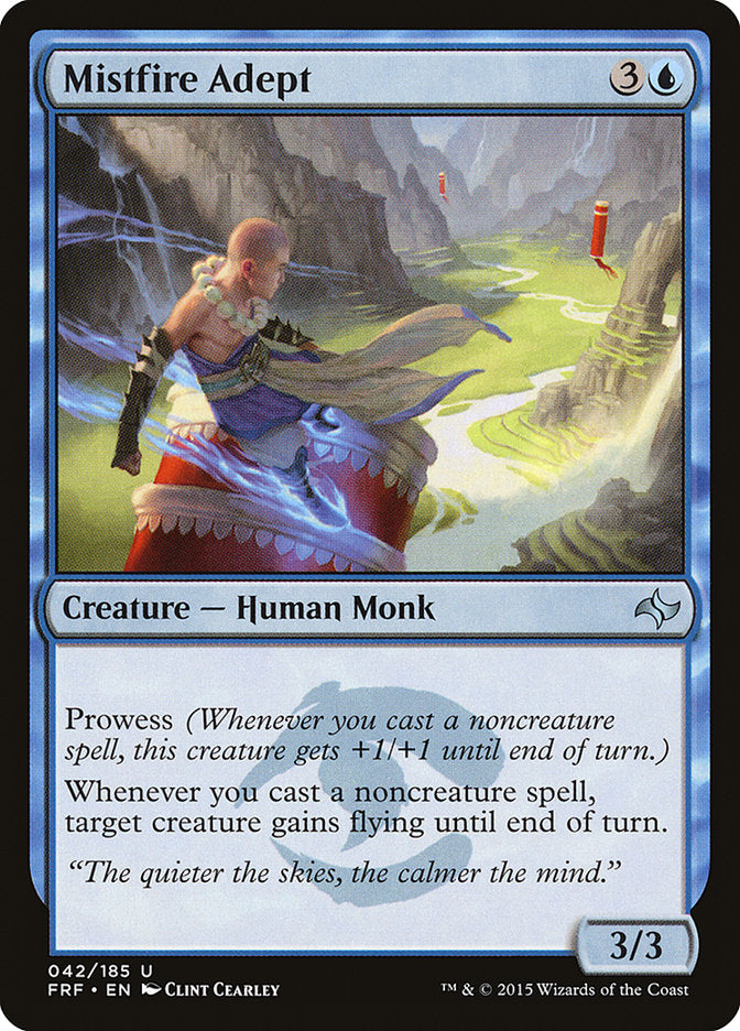 Mistfire Adept [Fate Reforged] Foil