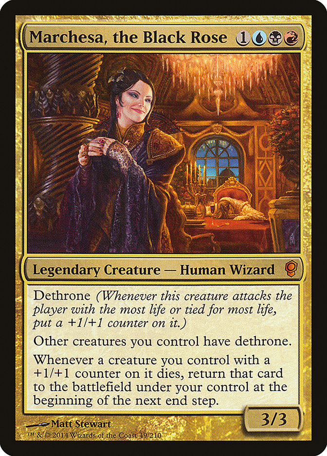 Marchesa, the Black Rose [Conspiracy] Foil