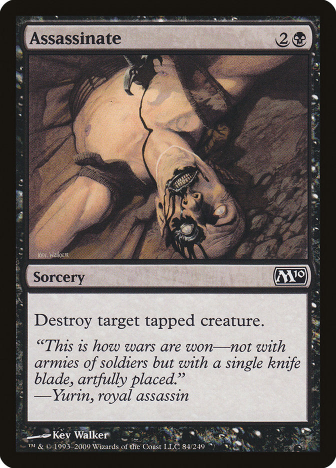 Assassinate [Magic 2010] Foil