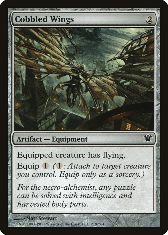Cobbled Wings [Innistrad] Foil