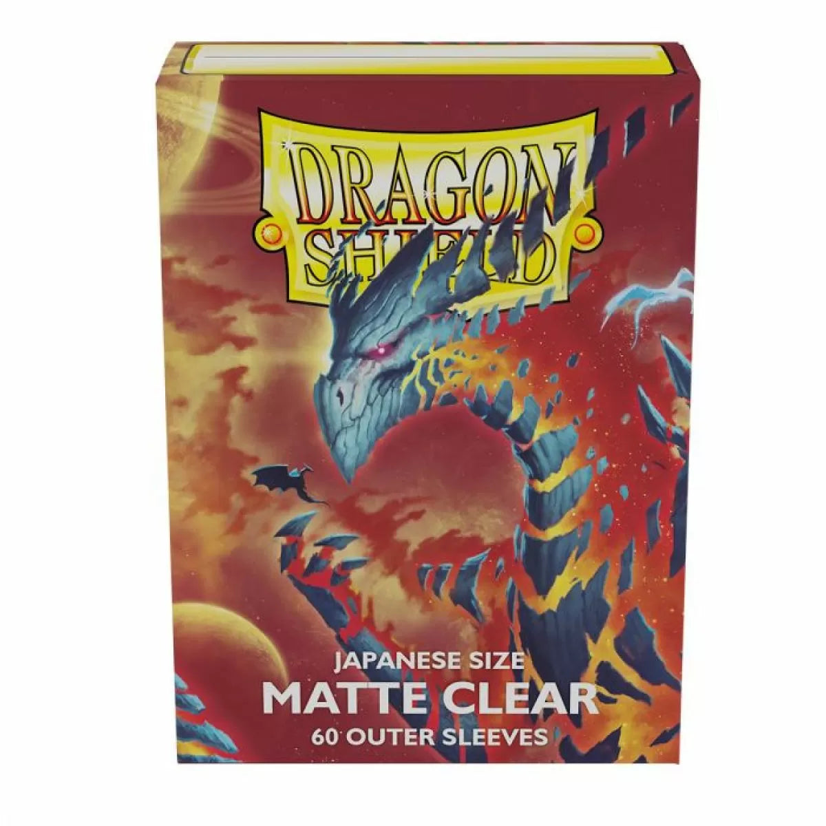 Dragon Shield Japanese - Matte Clear Outer Sleeves