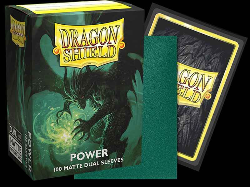 Dragon Shield Sleeves - Box 100 - Standard Size Dual Matte Power