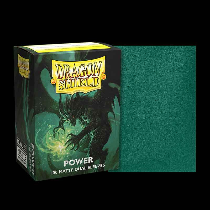 Dragon Shield Sleeves - Box 100 - Standard Size Dual Matte Power