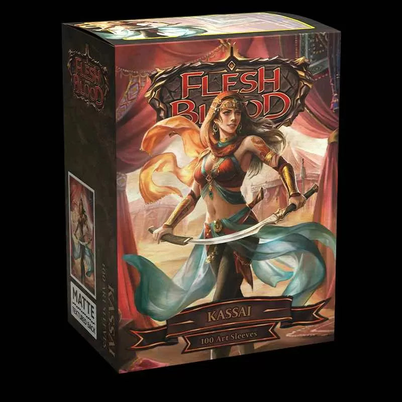 Dragon Shield - Box 100 - Matte Art - Flesh and Blood Hero #15
