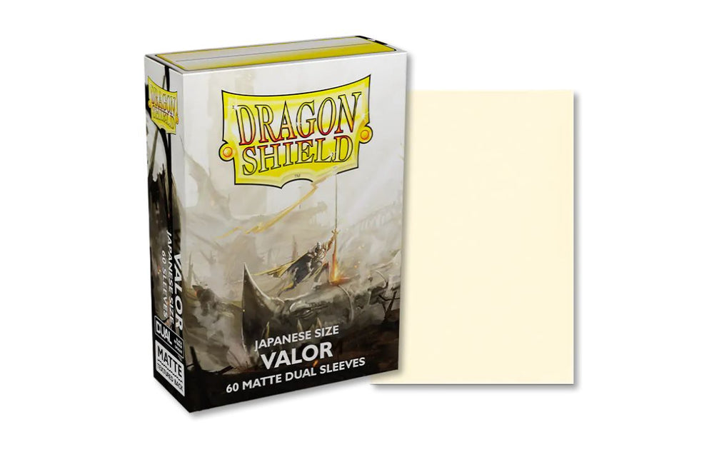 Dragon Shield: Japanese Size Sleeves – Matte Dual – Valor