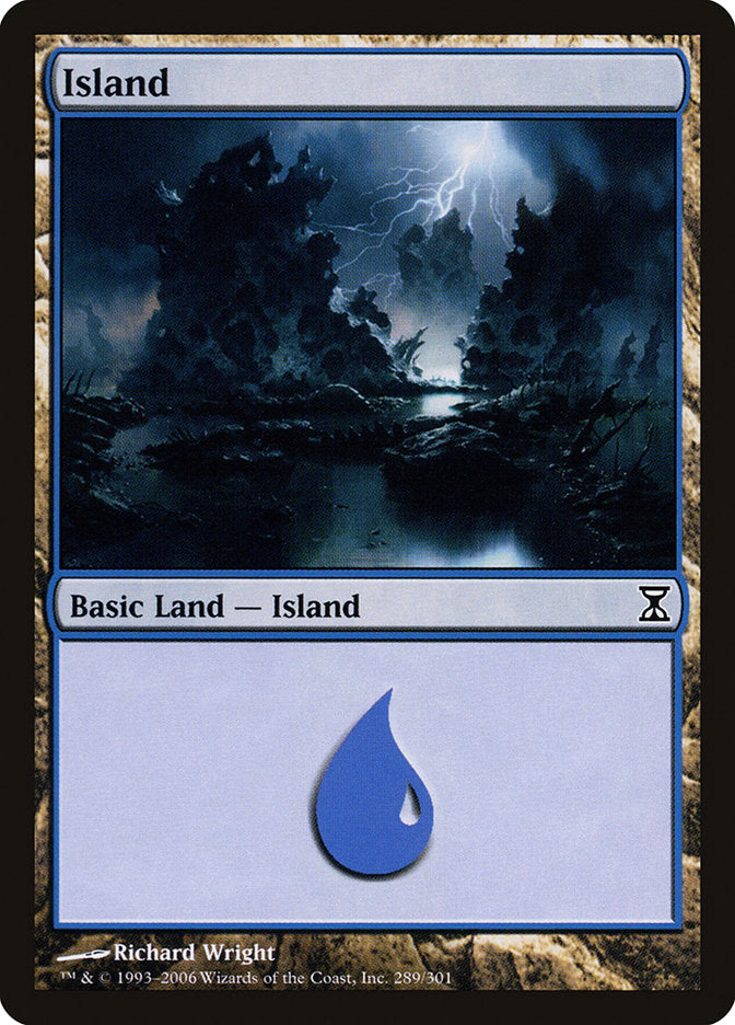 Island (289) [Time Spiral] Foil