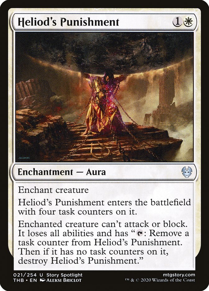 Heliod's Punishment [Theros Beyond Death] Foil