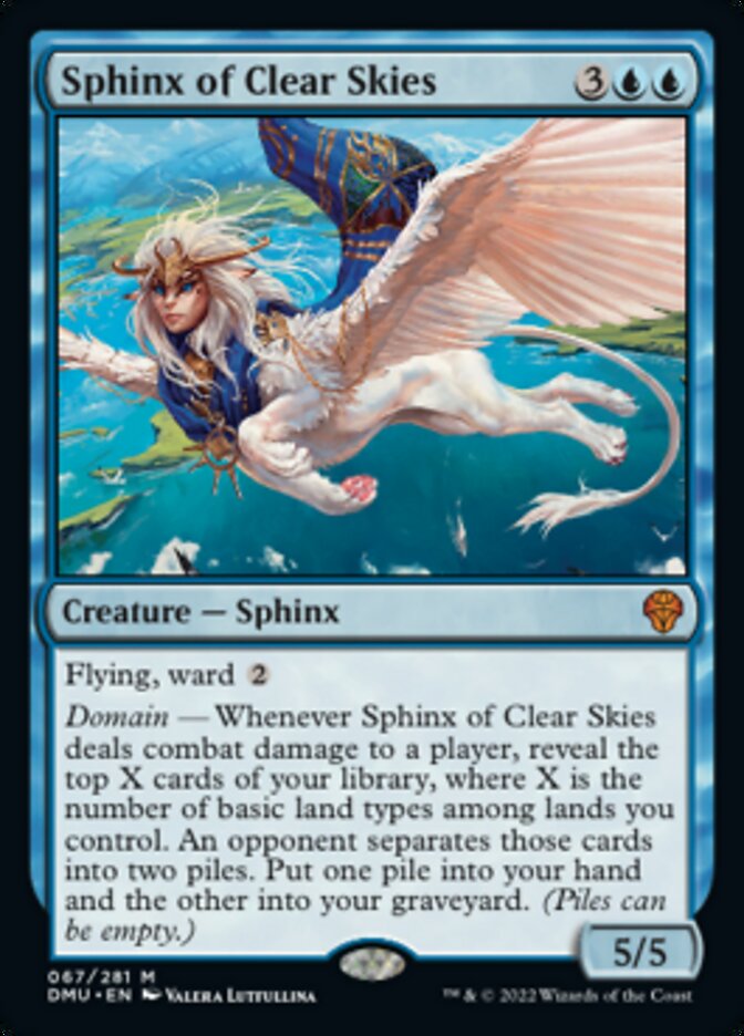 Sphinx of Clear Skies [Dominaria United] Foil