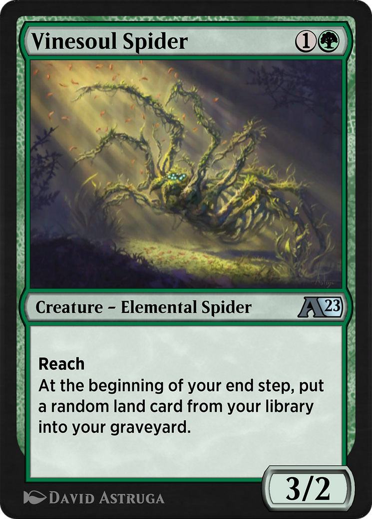 Vinesoul Spider  [Alchemy: Dominaria]