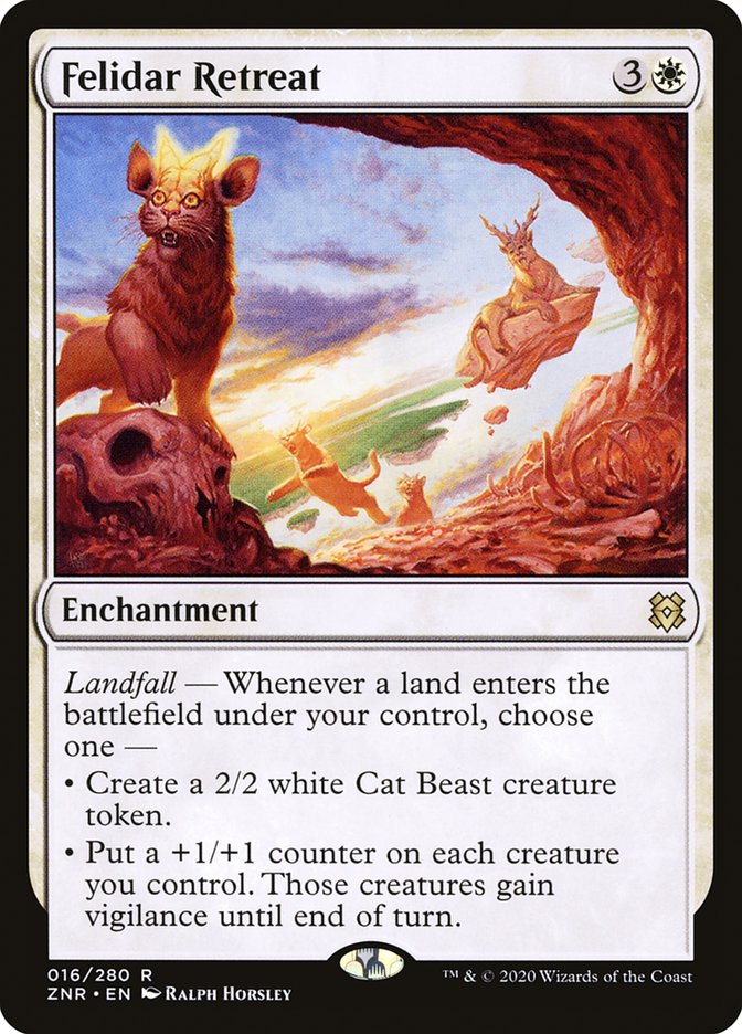 Felidar Retreat [Zendikar Rising] Foil
