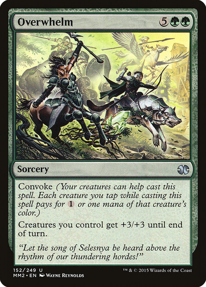 Overwhelm [Modern Masters 2015] Foil