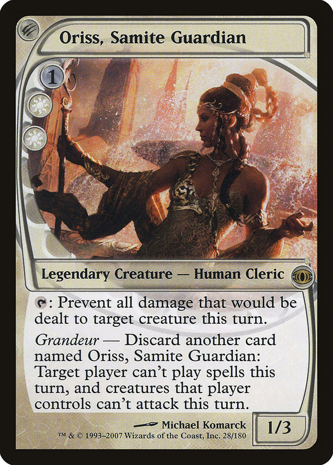 Oriss, Samite Guardian [Future Sight] Foil