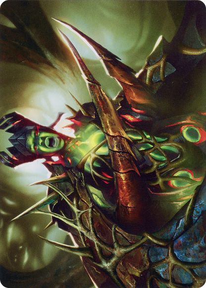 Maze's Mantle // Maze's Mantle  [Phyrexia: All Will Be One Art Series] (Borderless)