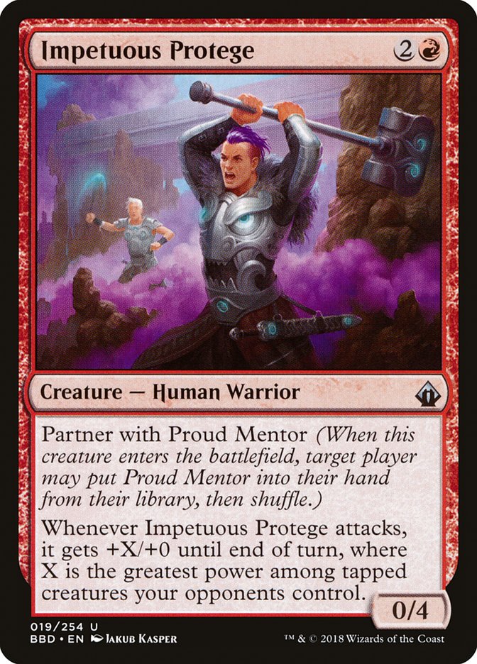 Impetuous Protege [Battlebond] Foil