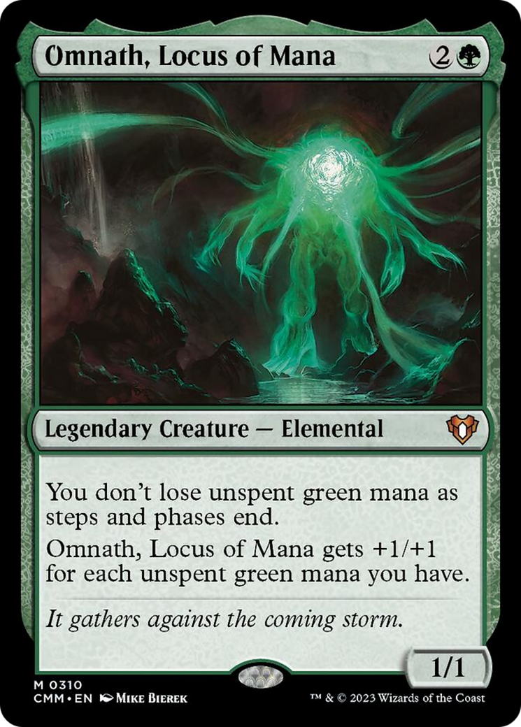 Omnath, Locus of Mana [Commander Masters] Foil