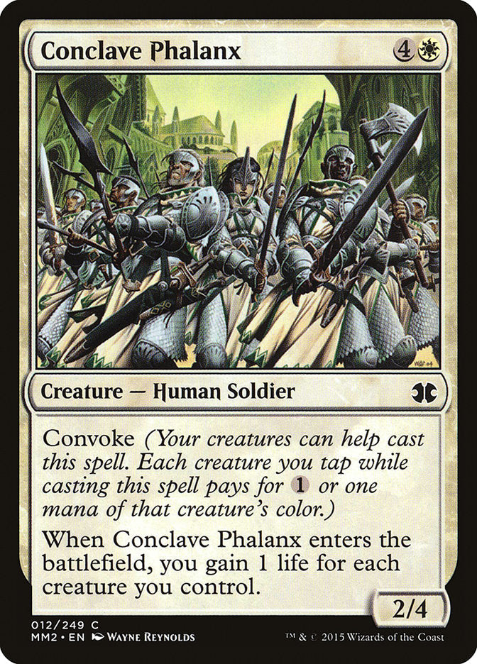Conclave Phalanx [Modern Masters 2015] Foil