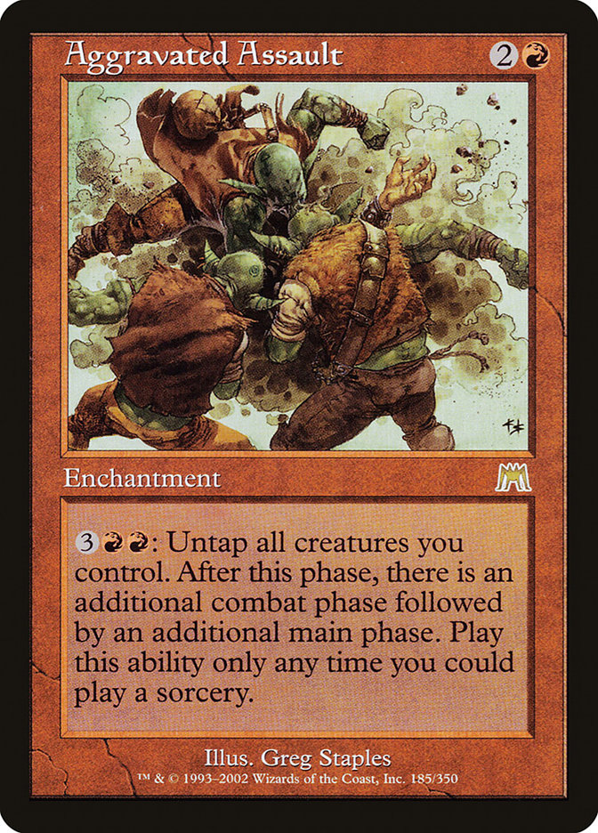 Aggravated Assault [Onslaught] Foil