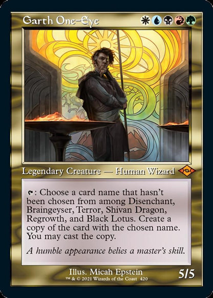 Garth One-Eye (Retro) [Modern Horizons 2] Foil