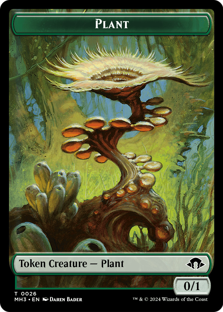 Plant  [Modern Horizons 3 Tokens]