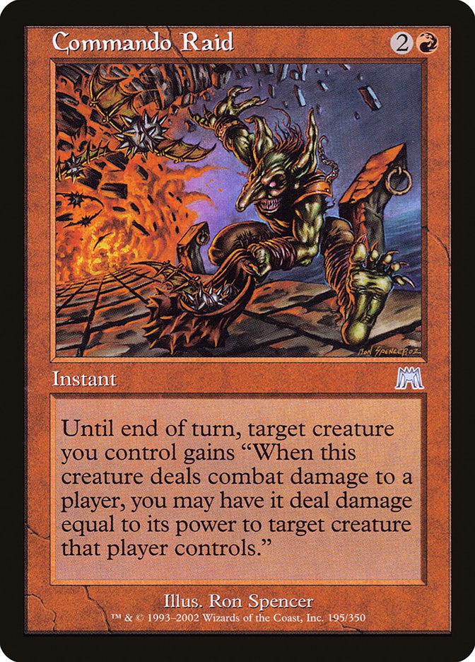Commando Raid [Onslaught] Foil