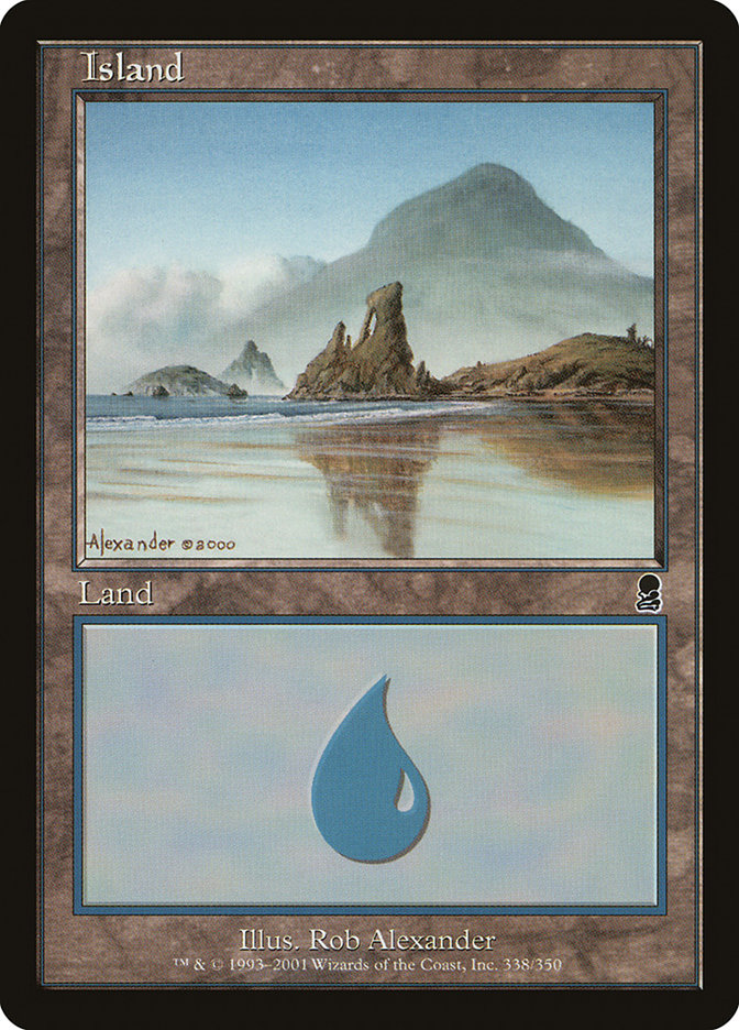 Island (338) [Odyssey] Foil