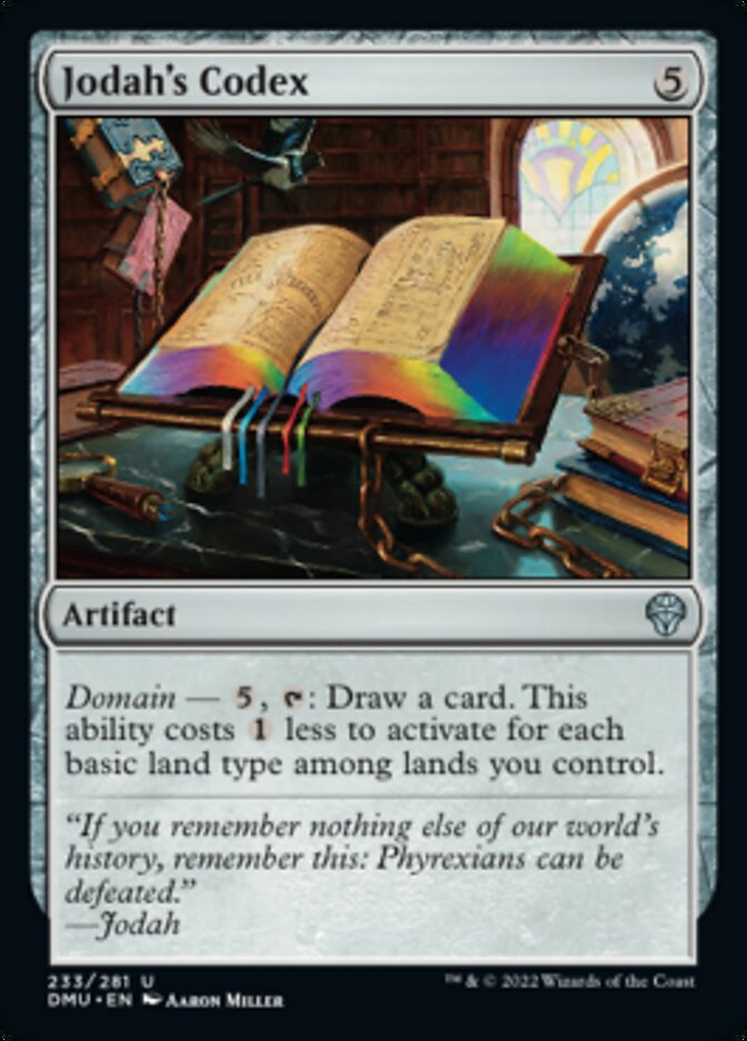 Jodah's Codex [Dominaria United] Foil