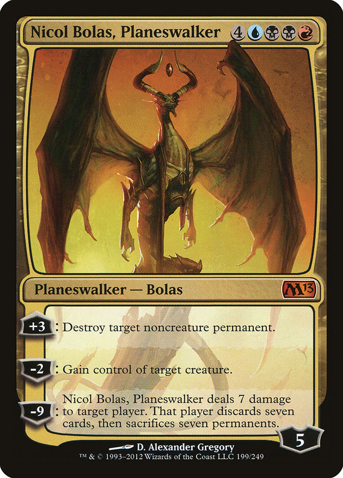 Nicol Bolas, Planeswalker [Magic 2013] Foil