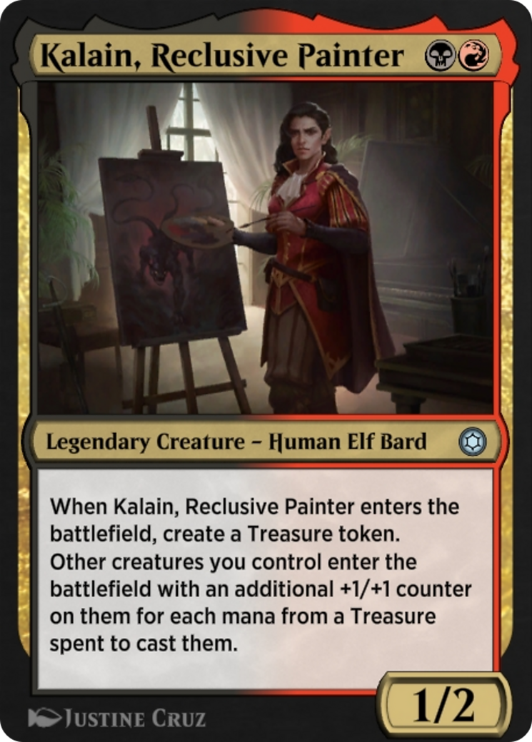 Kalain, Reclusive Painter  [Alchemy Horizons: Baldur's Gate]