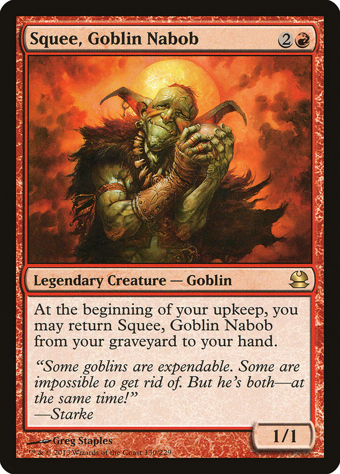 Squee, Goblin Nabob [Modern Masters] Foil