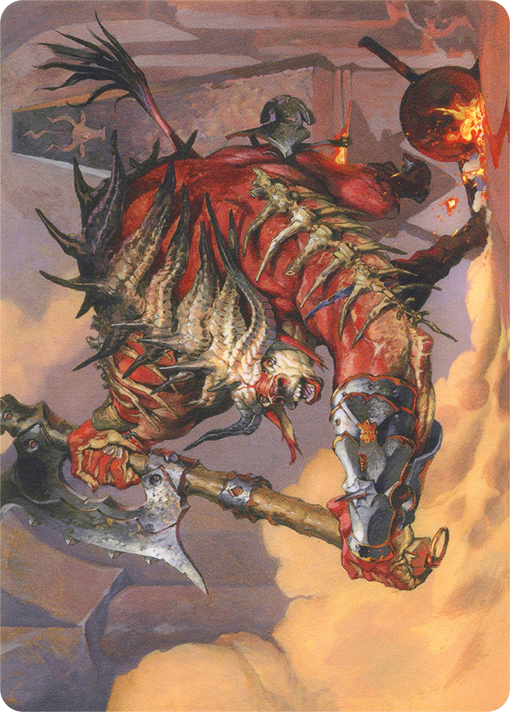 Spinehorn Minotaur // Spinehorn Minotaur  [Modern Horizons Art Series] (Borderless)
