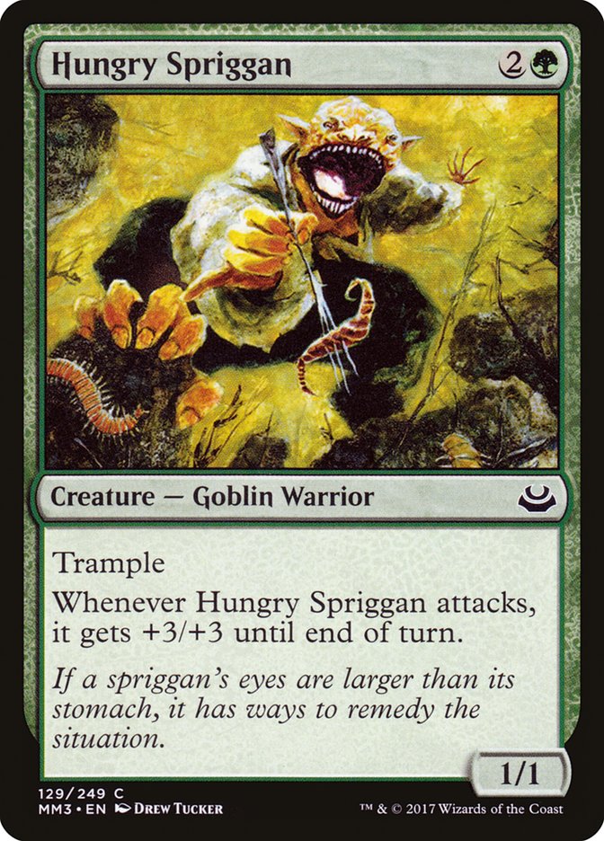 Hungry Spriggan [Modern Masters 2017] Foil
