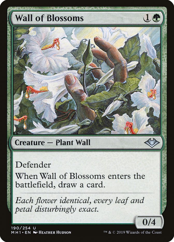Wall of Blossoms [Modern Horizons] Foil