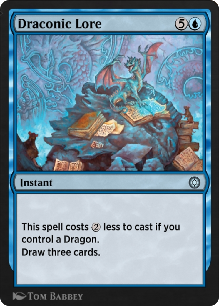 Draconic Lore  [Alchemy Horizons: Baldur's Gate]
