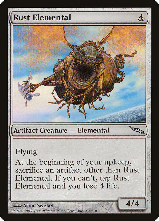 Rust Elemental [Mirrodin] Foil