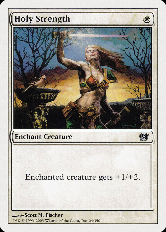 Holy Strength [Eighth Edition] Foil