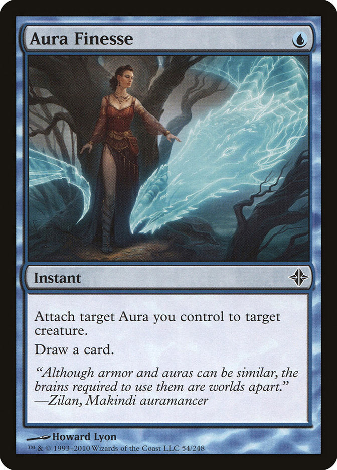 Aura Finesse [Rise of the Eldrazi] Foil