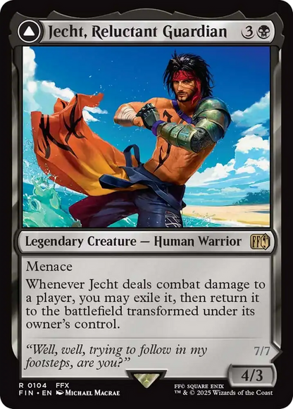 Jecht, Reluctant Guardian // Braska's Final Aeon [FINAL FANTASY] Foil
