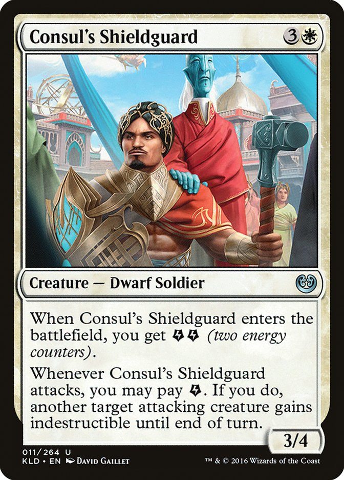 Consul's Shieldguard [Kaladesh] Foil
