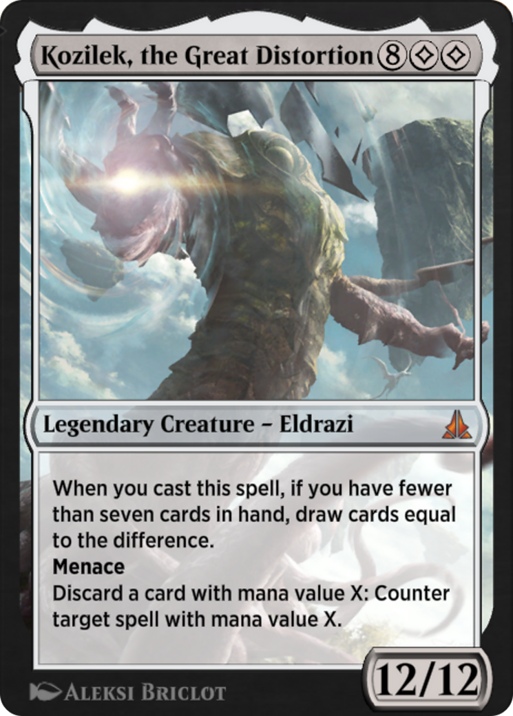 Kozilek, the Great Distortion  [Explorer Anthology 2]