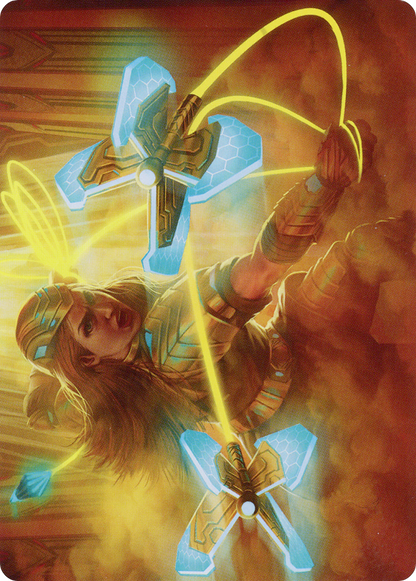 Bladehold War-Whip // Bladehold War-Whip  [Phyrexia: All Will Be One Art Series] (Borderless) Foil