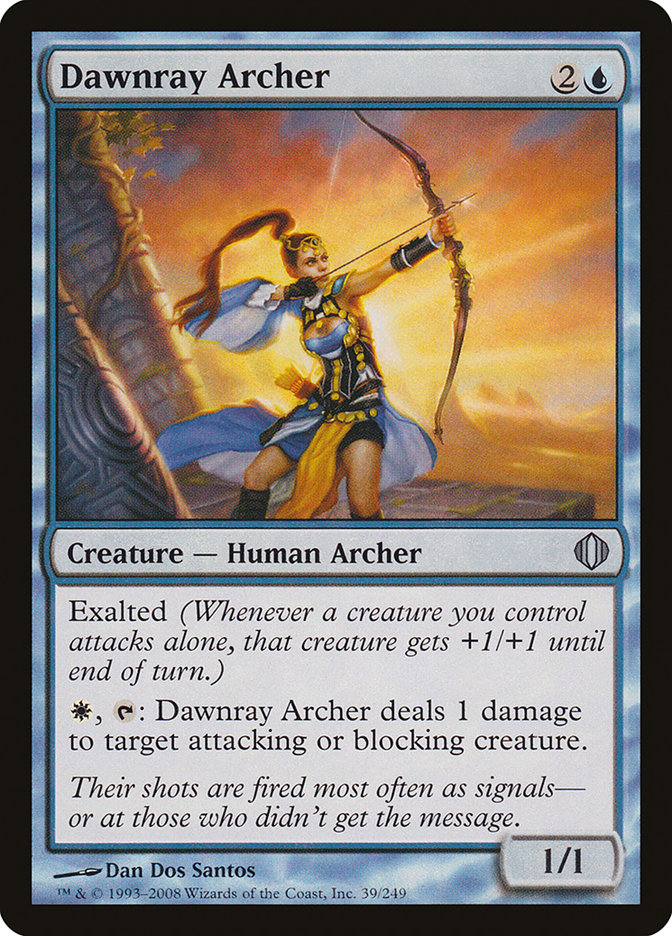 Dawnray Archer [Shards of Alara] Foil